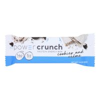 Power Crunch Bar - Cookies and Cream - Case of 12 - 1.4 oz