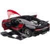 Bugatti Chiron Italian Red and Nocturne Black 1/12 Model Car by Autoart