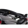 Bugatti Chiron Italian Red and Nocturne Black 1/12 Model Car by Autoart