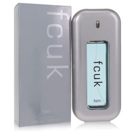 Fcuk Eau De Toilette Spray 3.4 Oz For Men