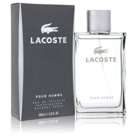 Lacoste Pour Homme Eau De Toilette Spray 3.3 Oz For Men