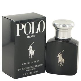 Polo Black Eau De Toilette Spray 1.4 Oz For Men