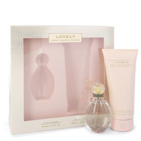 Lovely Gift Set - 1.7 Oz Eau De Parfum Spray + 6.7 Oz Body Lotion -- For Women