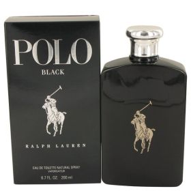 Polo Black Eau De Toilette Spray 6.7 Oz For Men