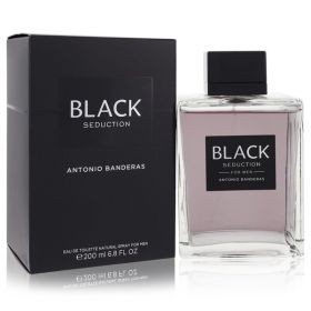 Seduction In Black Eau De Toilette Spray 6.8 Oz For Men