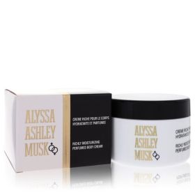 Alyssa Ashley Musk Body Cream 8.5 Oz For Women