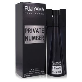 Fujiyama Private Number Eau De Toilette Spray 3.3 Oz For Men