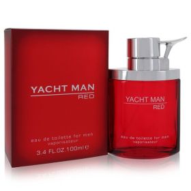 Yacht Man Red Eau De Toilette Spray 3.4 Oz For Men