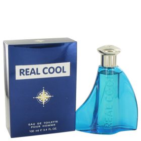 Real Cool Eau De Toilette Spray 3.4 Oz For Men