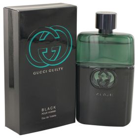 Gucci Guilty Black Eau De Toilette Spray 3 Oz For Men