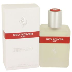 Ferrari Red Power Ice 3 Eau De Toilette Spray 2.5 Oz For Men