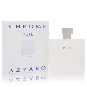 Chrome Pure Eau De Toilette Spray 3.4 Oz For Men