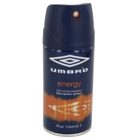 Umbro Energy Deo Body Spray 5 Oz For Men