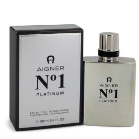 Aigner No. 1 Platinum Eau De Toilette Spray 3.4 Oz For Men