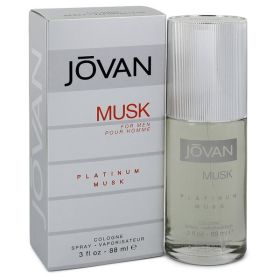 Jovan Platinum Musk Cologne Spray 3 Oz For Men