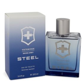 Swiss Army Steel Eau De Toilette Spray 3.4 Oz For Men