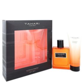 Tahari Citrus Fresh Gift Set - 3.4 Oz Eau De Toilette Spray + 3.4 Oz Shower Gel -- For Men