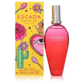 Escada Flor Del Sol Eau De Toilette Spray (limited Edition) 3.4 Oz For Women