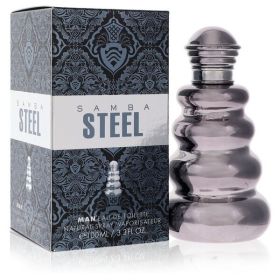 Samba Steel Eau De Toilette Spray 3.3 Oz For Men