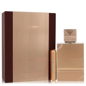 Al Haramain Amber Oud Gold Edition Extreme Gift Set - 6.7 Pure Perfume Spray + 0.34 Oz Refillable Spray -- For Women