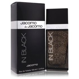 Jacomo De Jacomo In Black Eau De Toilette Spray 3.4 Oz For Men