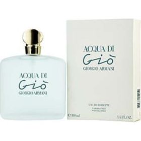 Acqua Di Gio By Giorgio Armani Edt Spray 3.4 Oz For Women