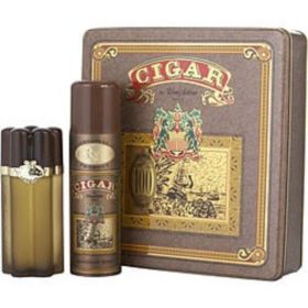 Cigar By Remy Latour Edt Spray 3.3 Oz & Deodorant Spray 6.6 Oz For Men