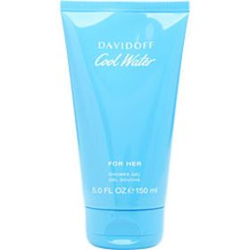 Cool Water By Davidoff Shower Gel 5 Oz For Women