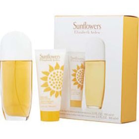 Sunflowers By Elizabeth Arden Edt Spray 3.3 Oz & Body Lotion 3.3 Oz For Women