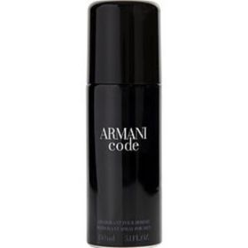 Armani Code By Giorgio Armani Deodorant Spray 5.1 Oz For Men