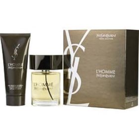 L'homme Yves Saint Laurent By Yves Saint Laurent Edt Spray 3.3 Oz & All Over Shower Gel 3.3 Oz (travel Offer) For Men