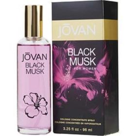 Jovan Black Musk By Jovan Cologne Concentrate Spray 3.25 Oz For Women