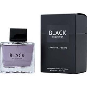 Black Seduction By Antonio Banderas Edt Spray 3.4 Oz For Men