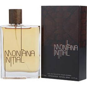 Montana Initial Pour Homme By Montana Edt Spray 2.5 Oz For Men