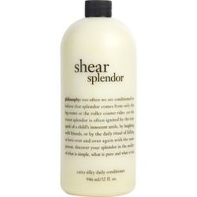 Philosophy By Philosophy Shear Splendor Extra Silky Daily Conditioner--32oz For Women