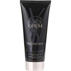 Black Opium By Yves Saint Laurent Shimmering Body Lotion 6.6 Oz For Women