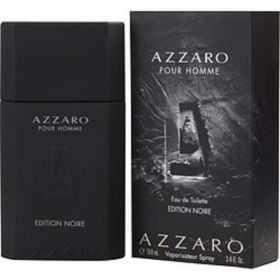 Azzaro Pour Homme Edition Noire By Azzaro Edt Spray 3.4 Oz For Men