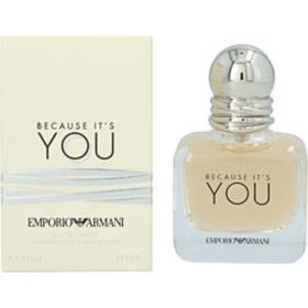 Emporio Armani Because It's You By Giorgio Armani Eau De Parfum Spray 1 Oz For Women