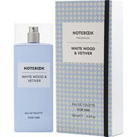 Notebook White Wood & Vetiver  By Notebook Edt Spray 3.4 Oz For Men