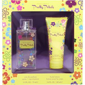 Ellen Tracy Pretty Petals By Ellen Tracy Eau De Parfum Spray 2.5 Oz & Body Lotion 3.4 Oz For Women