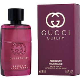 Gucci Guilty Absolute Pour Femme By Gucci Eau De Parfum Spray 1 Oz For Women