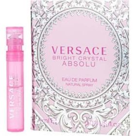 Versace Bright Crystal Absolu By Gianni Versace Eau De Parfum Spray Vial On Card For Women