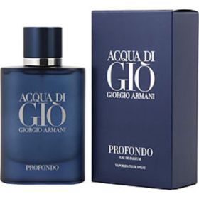 Acqua Di Gio Profondo By Giorgio Armani Eau De Parfum Spray 2.5 Oz For Men