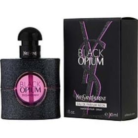 Black Opium Neon By Yves Saint Laurent Eau De Parfum Spray 1 Oz For Women