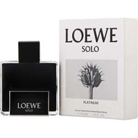 Solo Loewe Platinum By Loewe Edt Spray 3.4 Oz (new Packaging) For Men