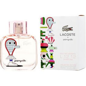 Lacoste Eau De Lacoste L.12.12 Pour Elle Sparkling By Lacoste Edt Spray 3 Oz (jeremyville Limited Edition) For Women