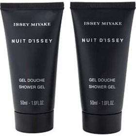 L'eau D'issey Pour Homme Nuit By Issey Miyake Shower Gel 1.7 Oz X 2 For Men