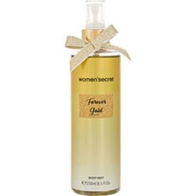 Women'secret Forever Gold By Women' Secret Body Mist 8.5 Oz For Women