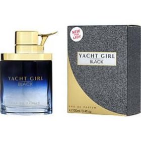 Yacht Girl Black By Myrurgia Eau De Parfum Spray 3.4 Oz For Women