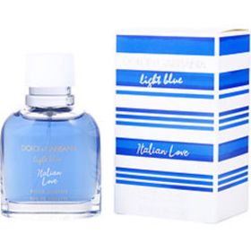 D & G Light Blue Italian Love By Dolce & Gabbana Edt Spray 1.7 Oz For Men